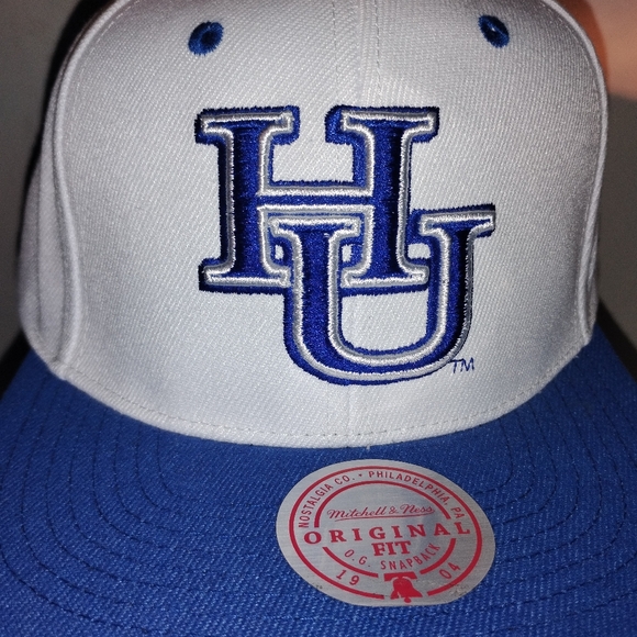 HBCU Hampton University Mitchell &Ness snapback cap - Picture 2 of 8